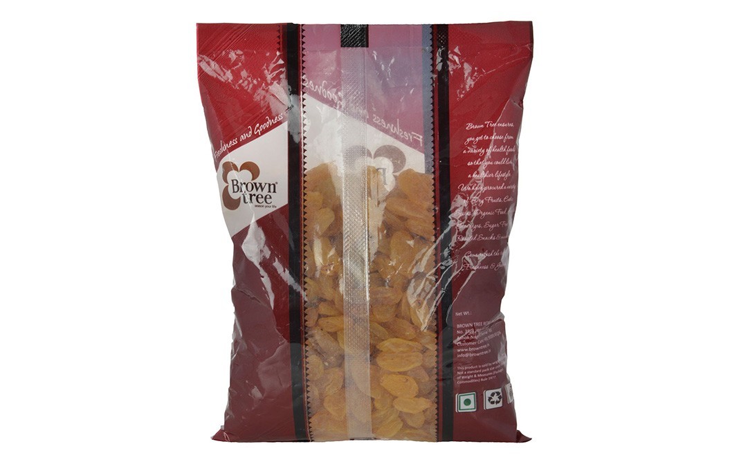 Brown Tree Raisins Indianfg    Pack  500 grams